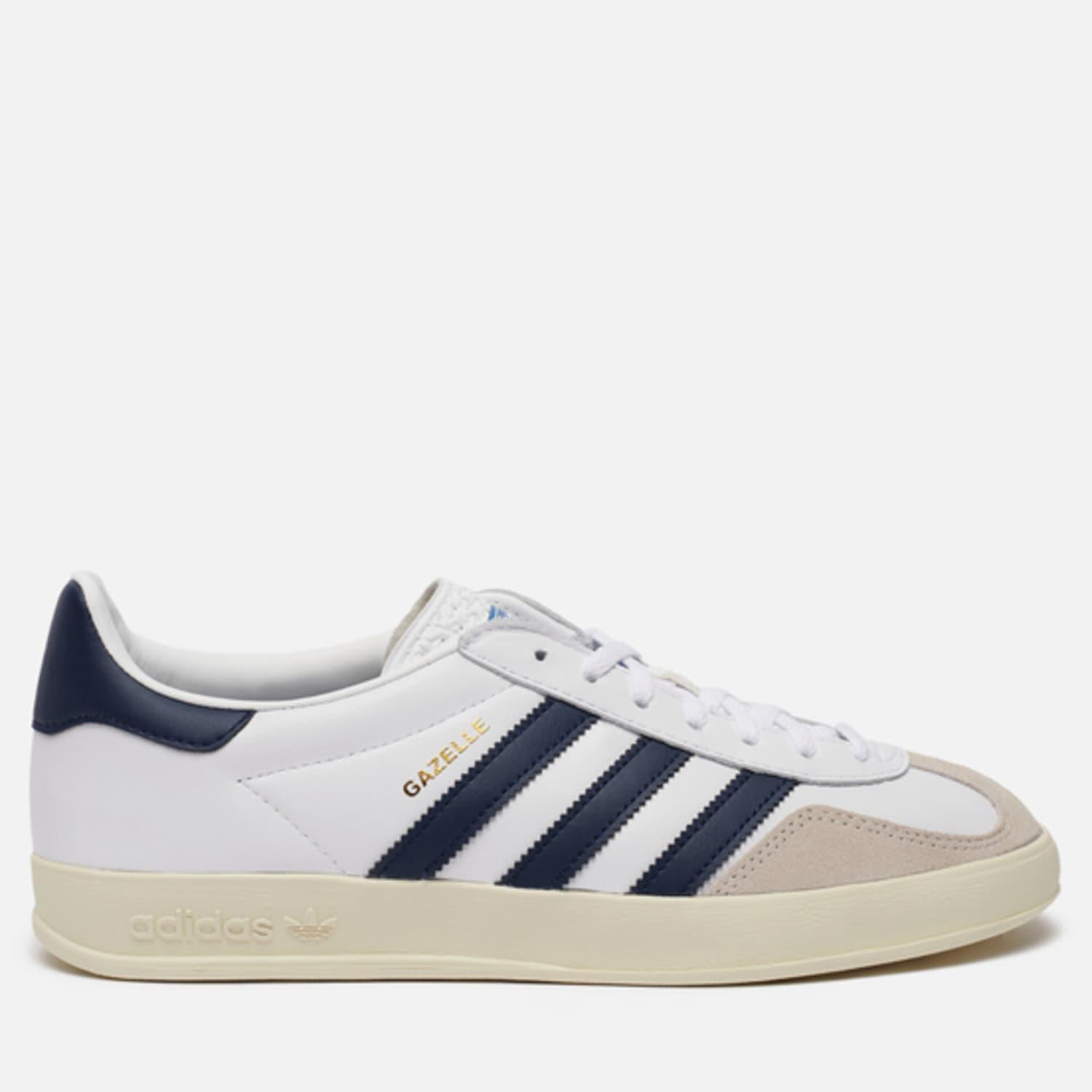 adidas Gazelle Indoor White Navy Shoes in Blue for Men | Lyst