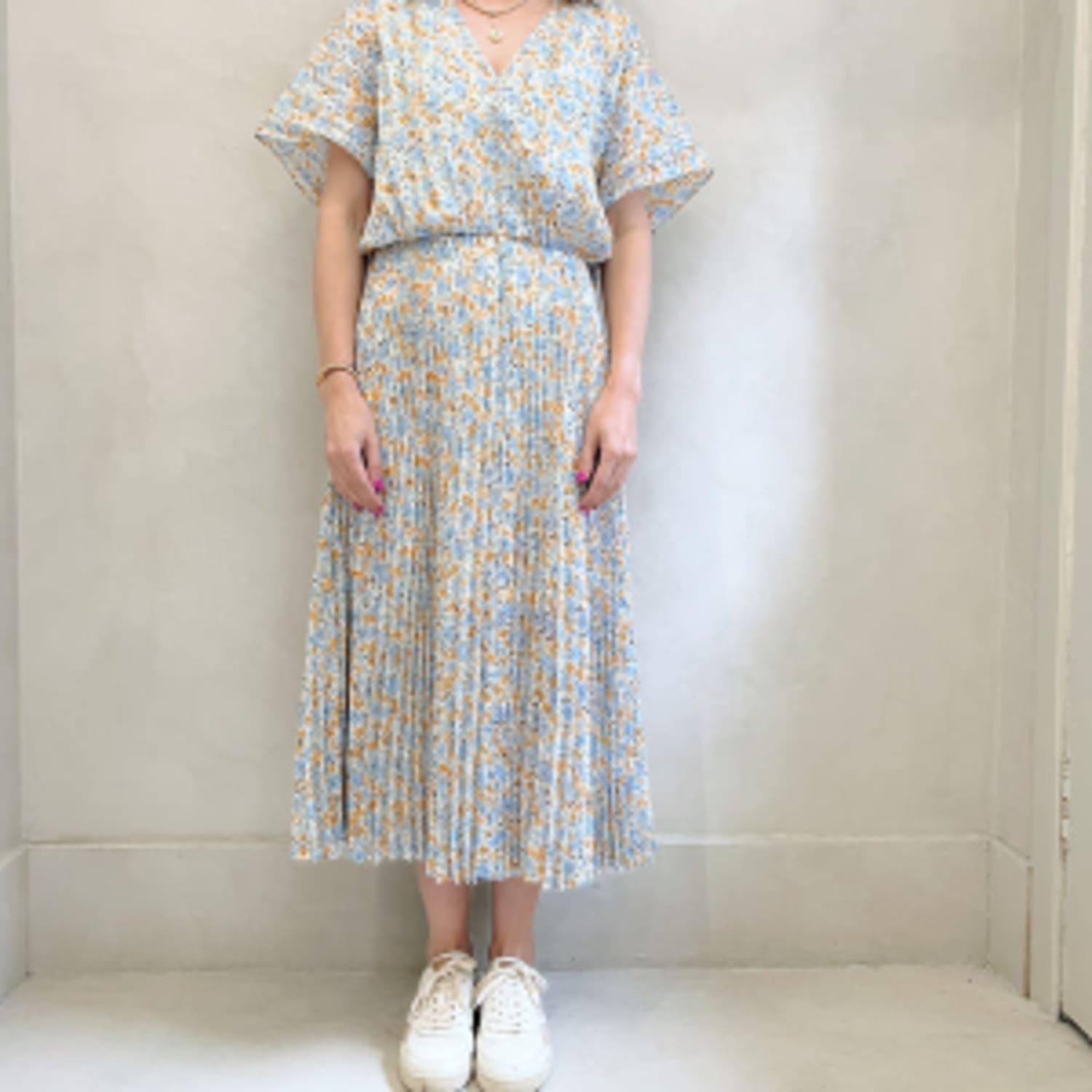 Samsøe & Samsøe Synthetic Andorothe Dress in Blue | Lyst