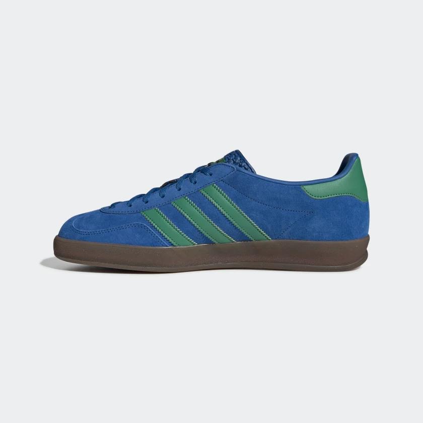 adidas gazelle blue green