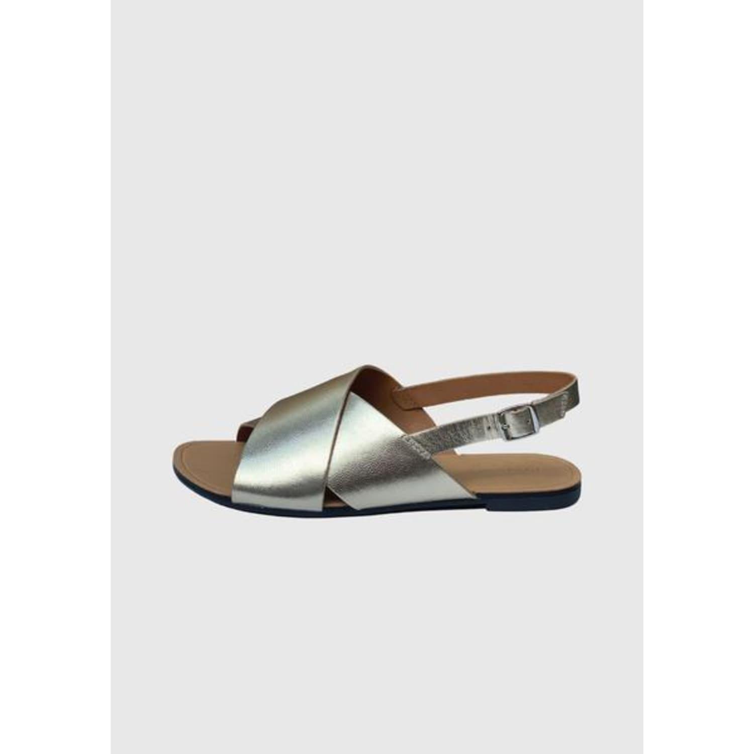 Vagabond Shoemakers Tia gold sandal. | Lyst DE