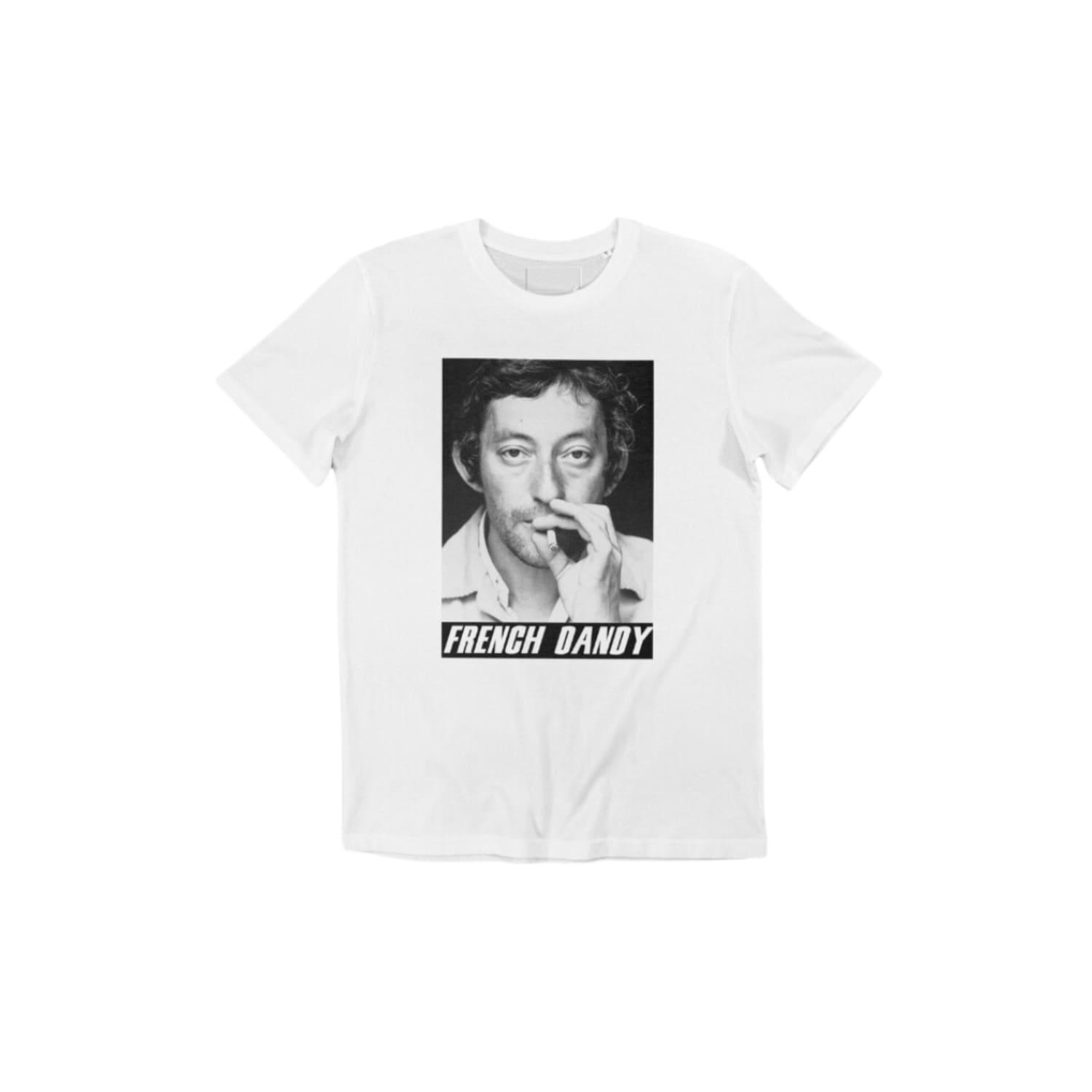 Made by moi Selection T-shirt Gainsbourg in White | Lyst