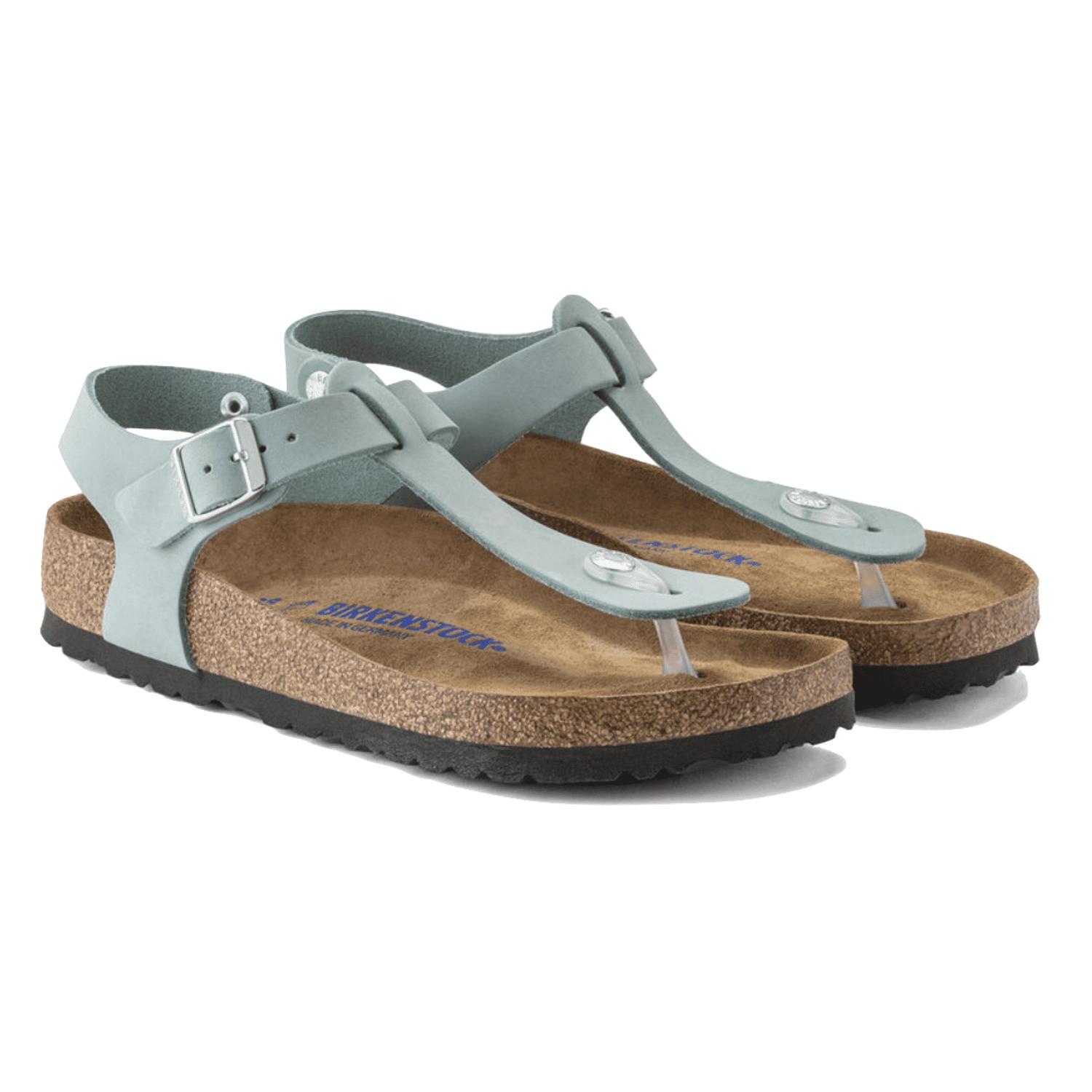 Meningsløs onsdag Procent Birkenstock | Kairo Nubuck Leather Sandals | Faded Aqua - Uk 5 | Lyst
