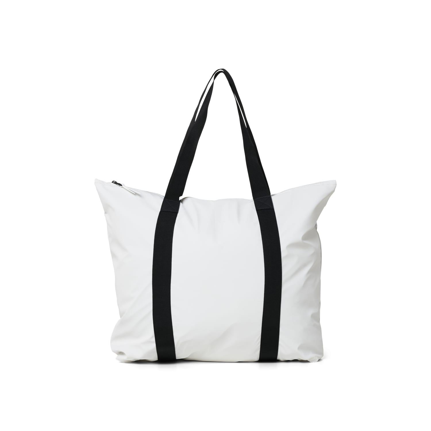 Rains Synthetic Waterproof Tote Bag In Off White 1224/58 - Lyst