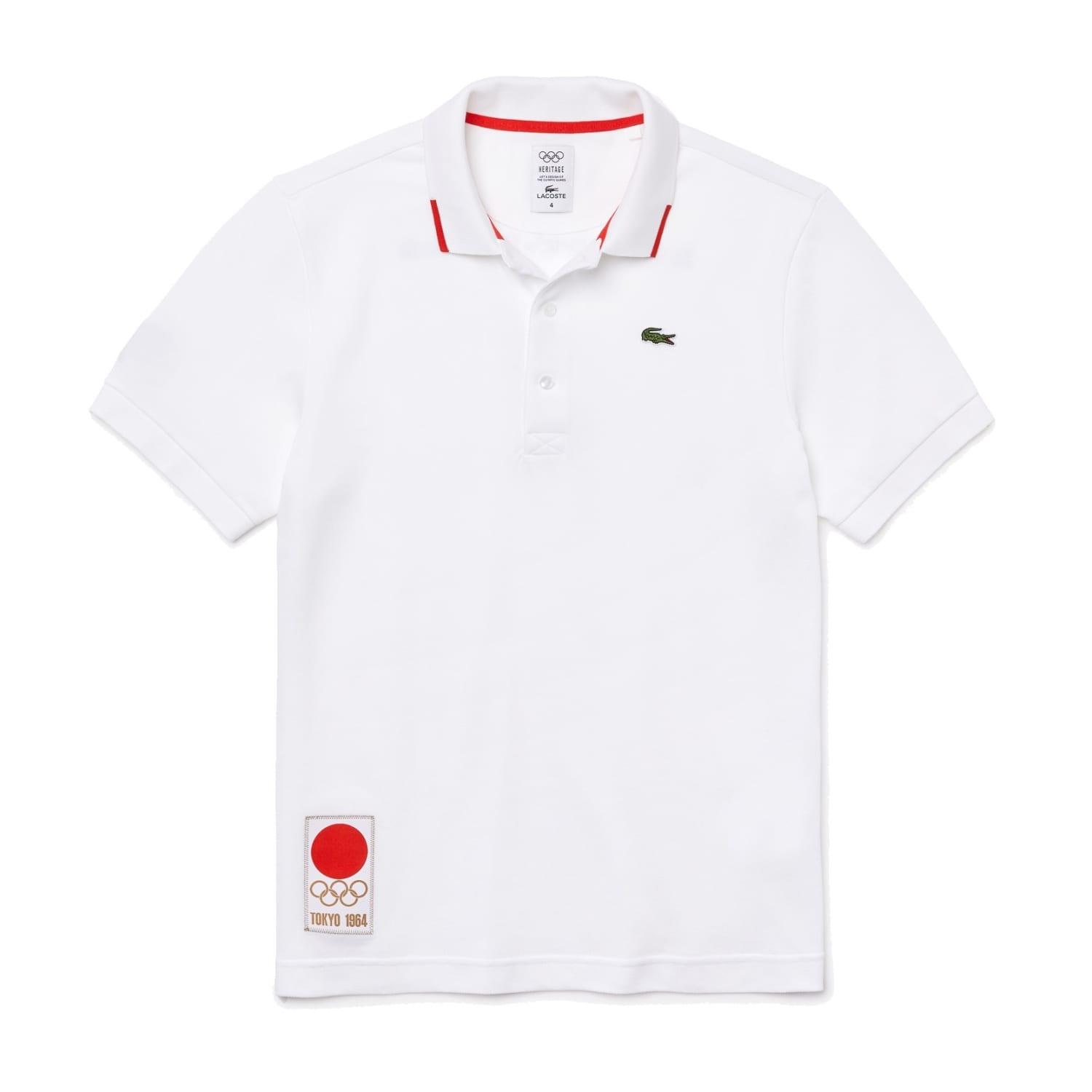 Sport Olympique Patrimoine Collection Polo Shirt Blanc Lacoste pour homme  en coloris Blanc | Lyst