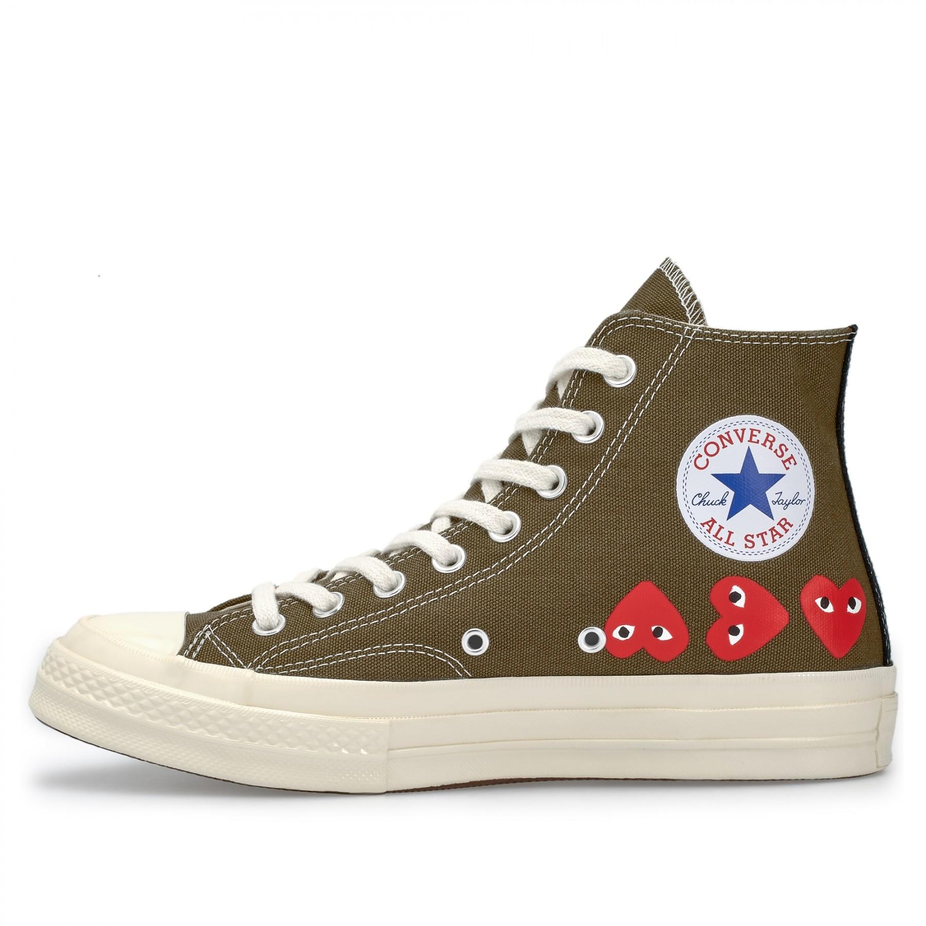 play converse multi heart chuck taylor