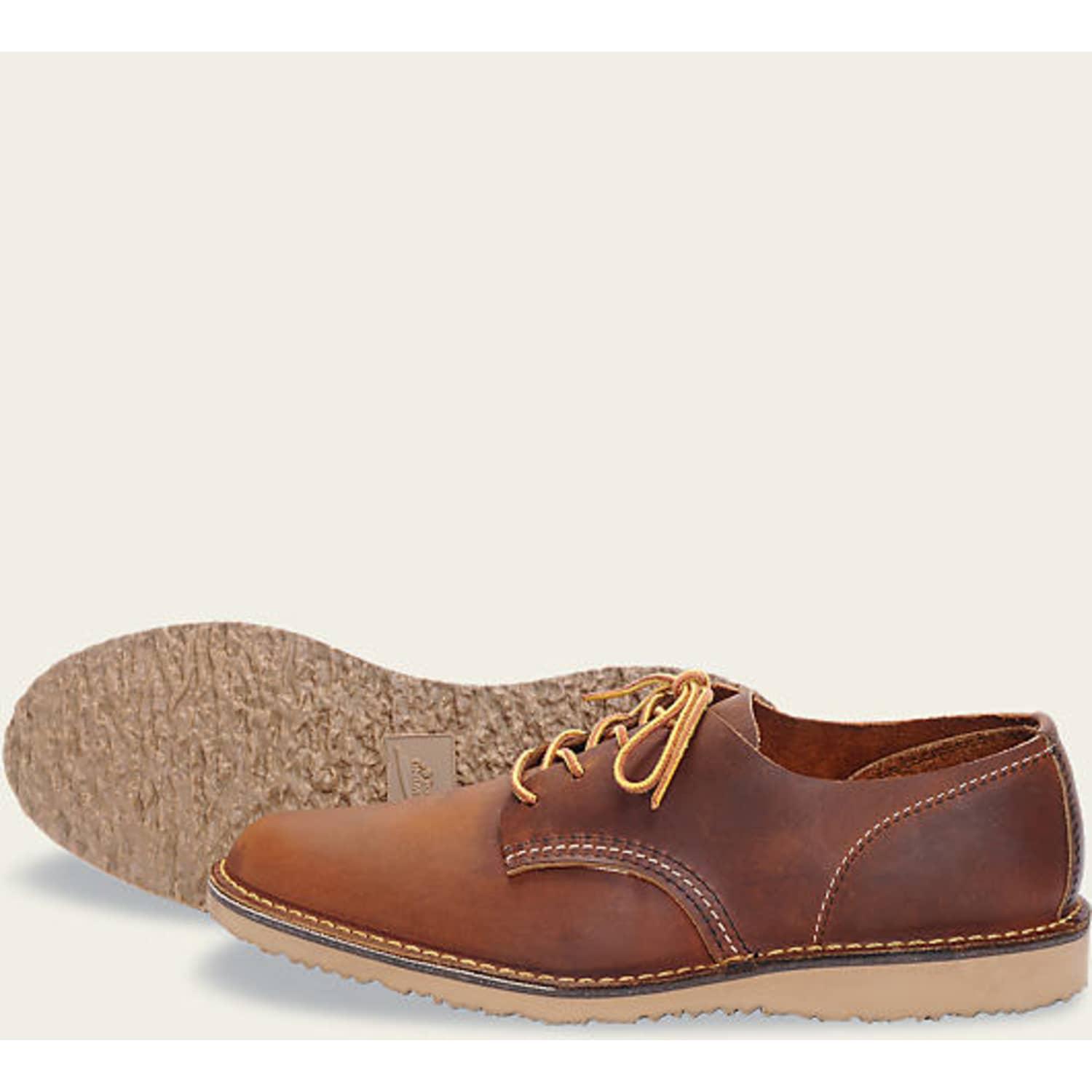 Red Wing 3303 Weekender Oxford Copper Shoes in Brown for Men | Lyst