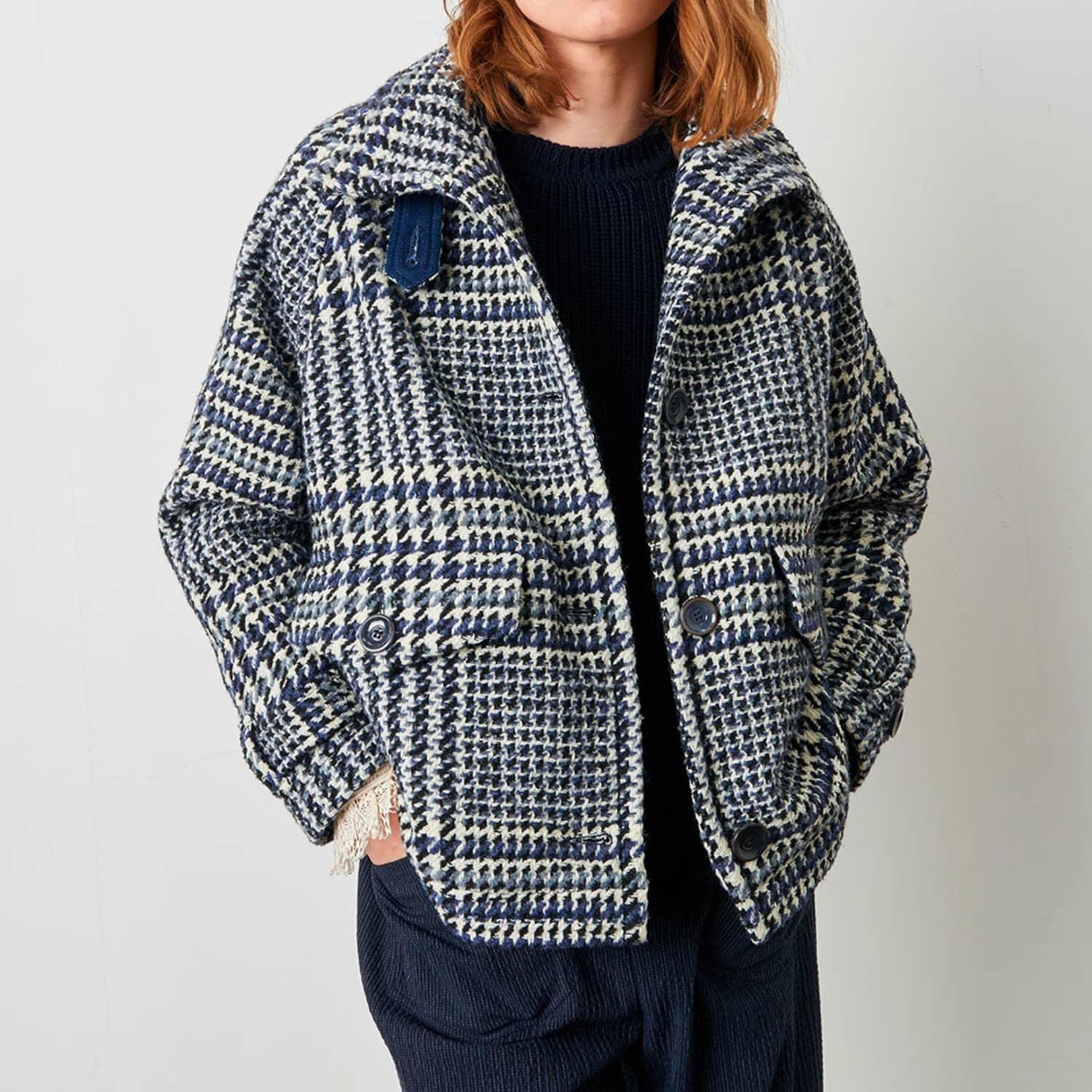 Sessun Lee Valley Jacket Denim Blue | Lyst