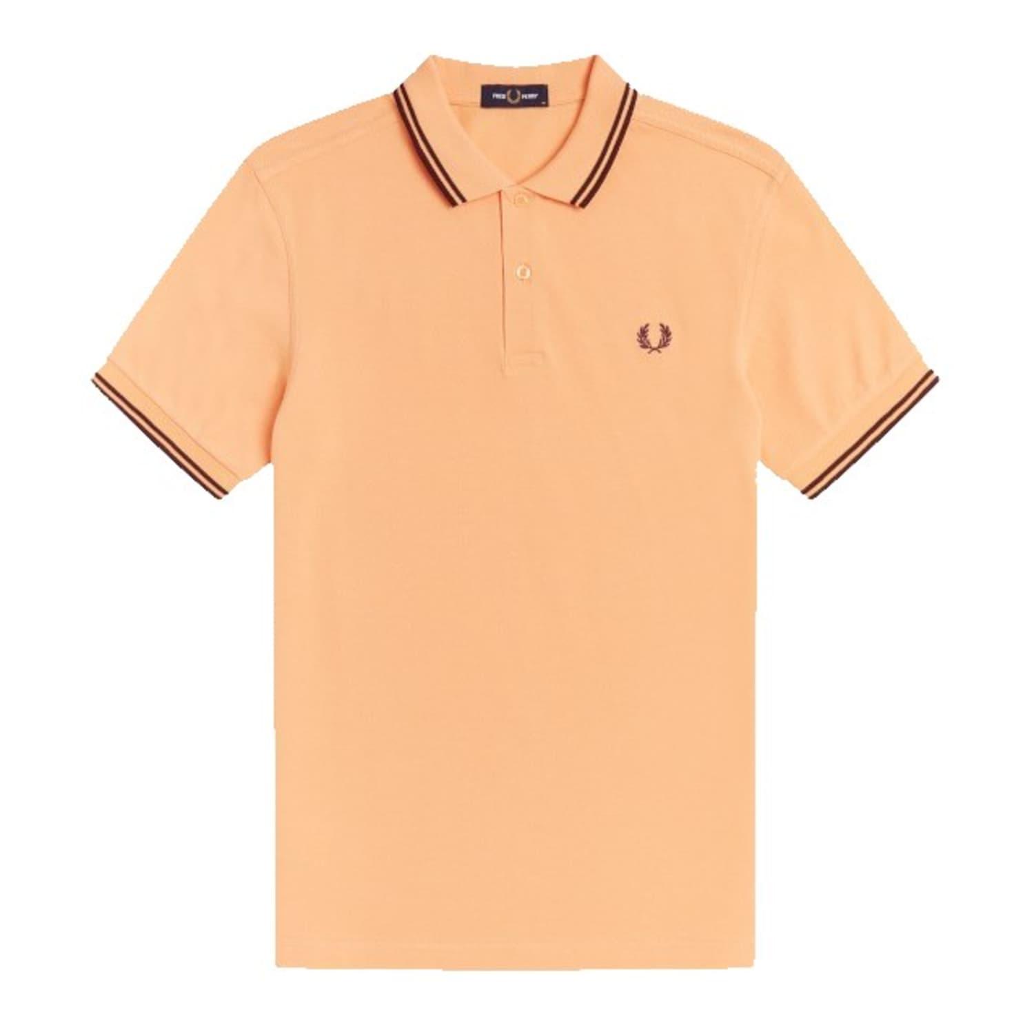Fred Perry Cotton Slim Fit Twin Tipped 