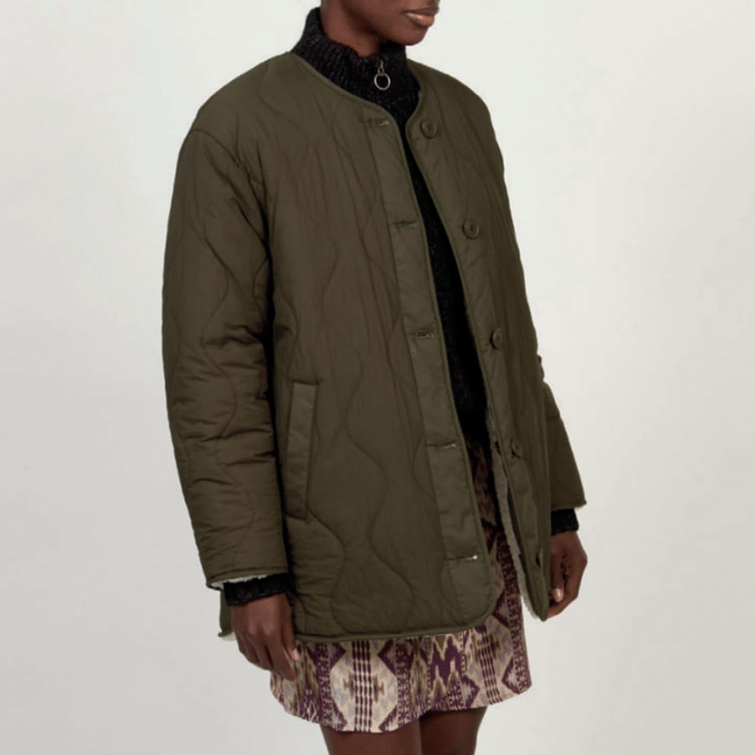 Military sherpa clearance jacket