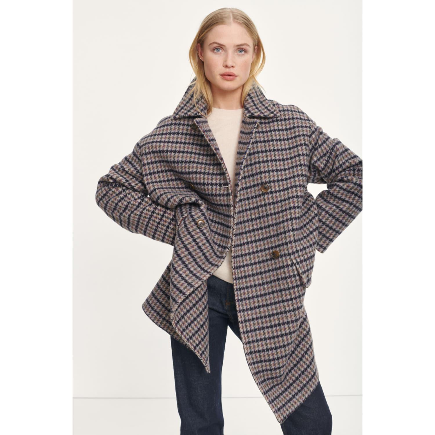 samsoe samsoe teddy coat