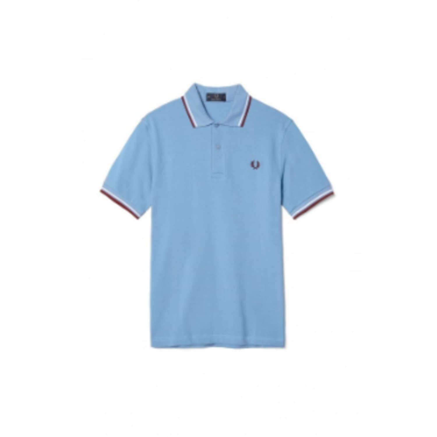 Fred Perry Shirt Twin Tipped M12 223 in 