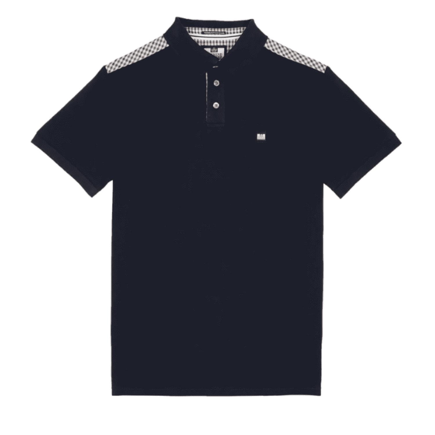 Weekend Offender Jacobs Short-sleeved Polo Shirt in Blue for Men | Lyst