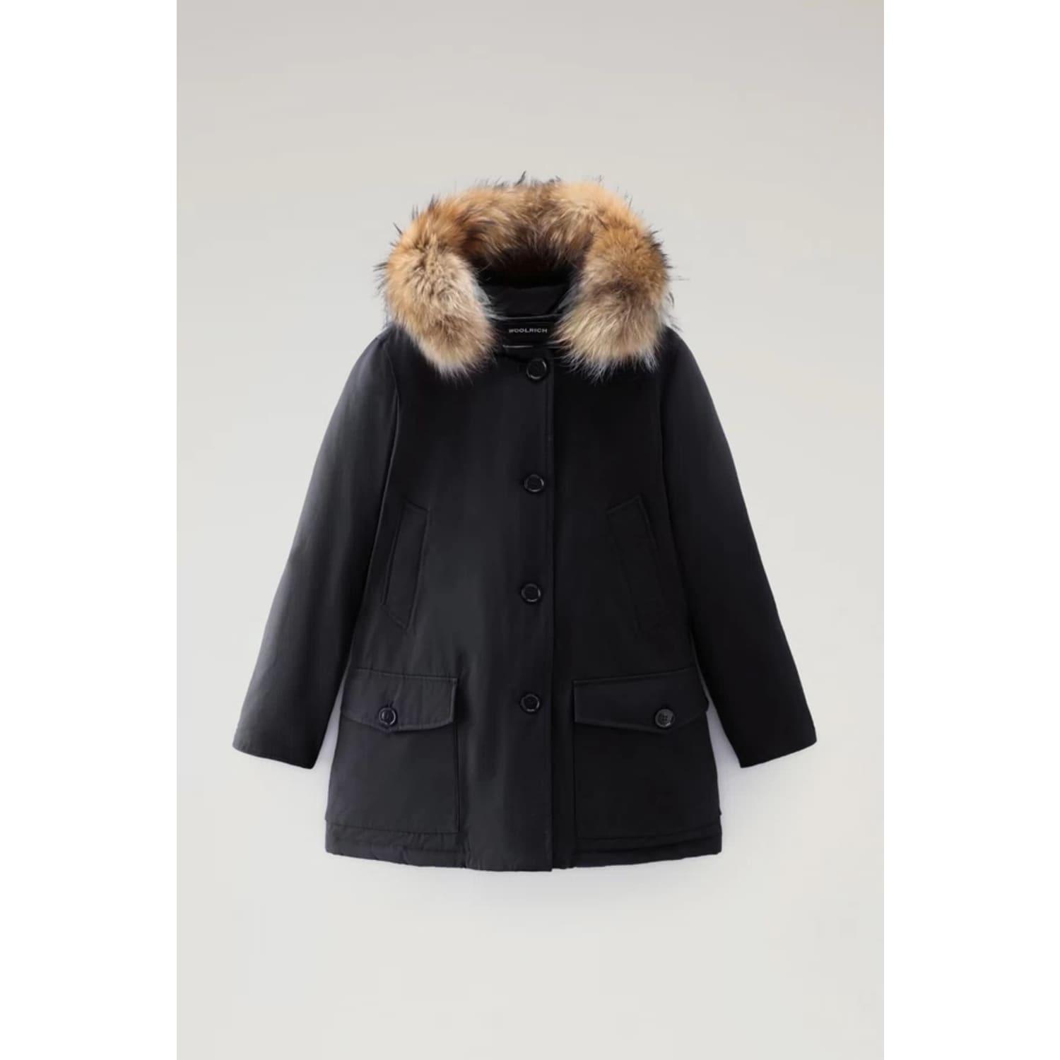 Woolrich Authentic Arctic Parka in Black | Lyst