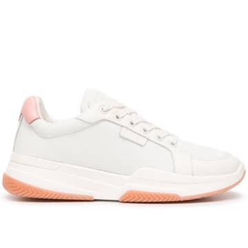 Mallet And Pink Kingsland Low Top Sneakers in White Lyst