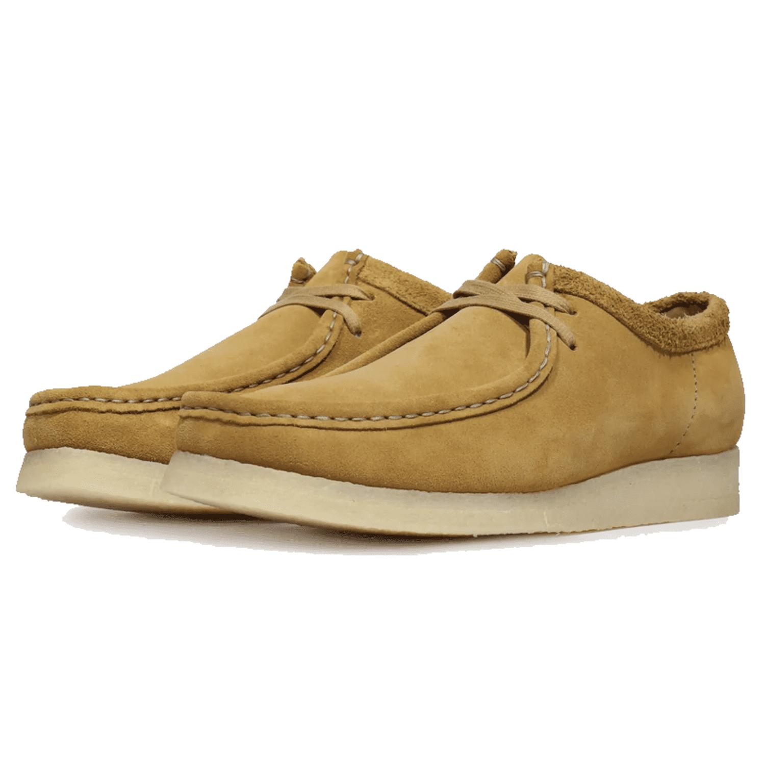 oak suede clarks