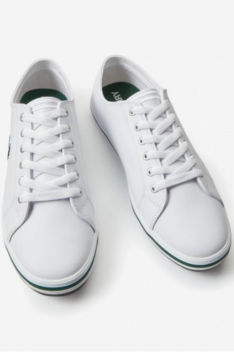 fred perry kingston leather white