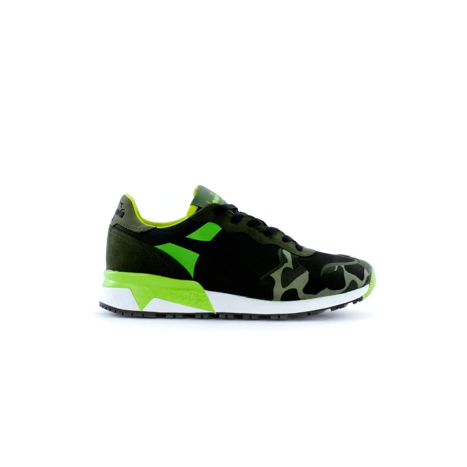 Diadora Summer Green Leather And Textile Heritage Trident 90 Sneakers Shoes  for Men | Lyst