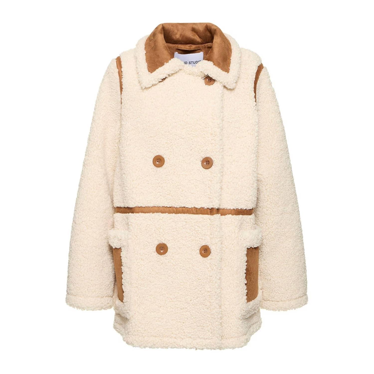 Stand Studio Chloe Jacket in Natural | Lyst