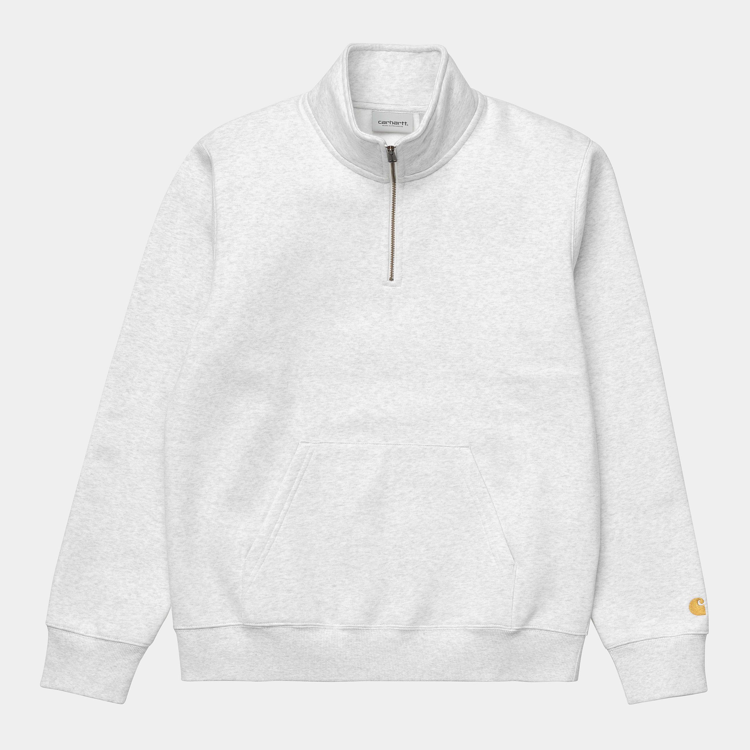 carhartt wip chase half zip sweatshirt