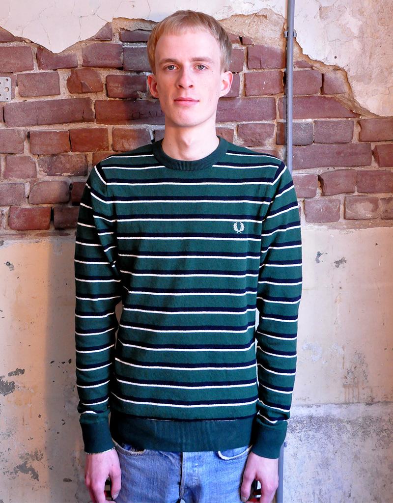 fred perry green jumper