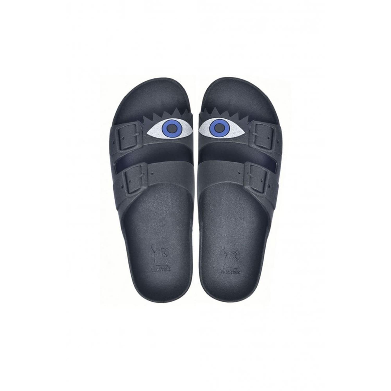 Sandales Olhos En Noir Et Argent CACATOES pour homme en coloris Bleu | Lyst