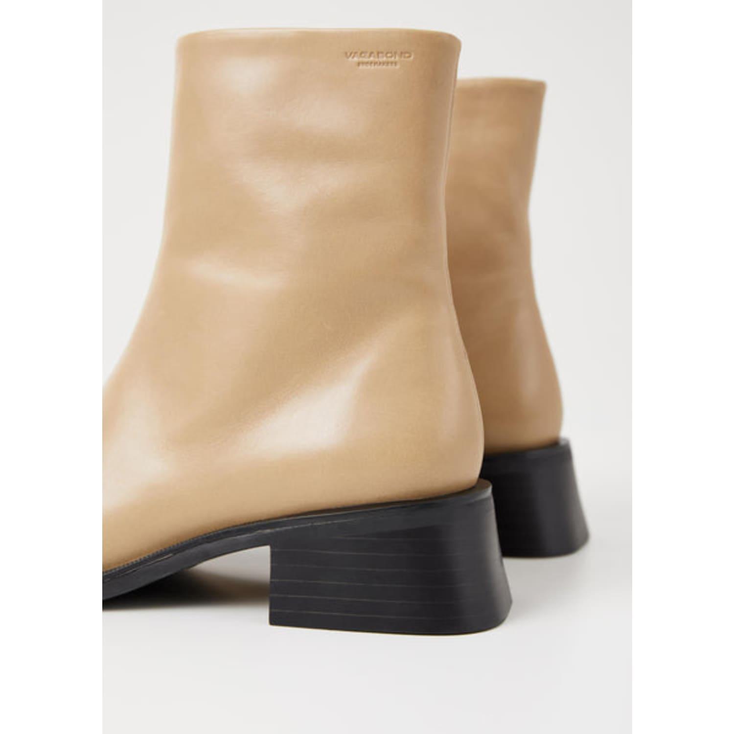 Vagabond Shoemakers Blanca Boots Lark in Natural | Lyst