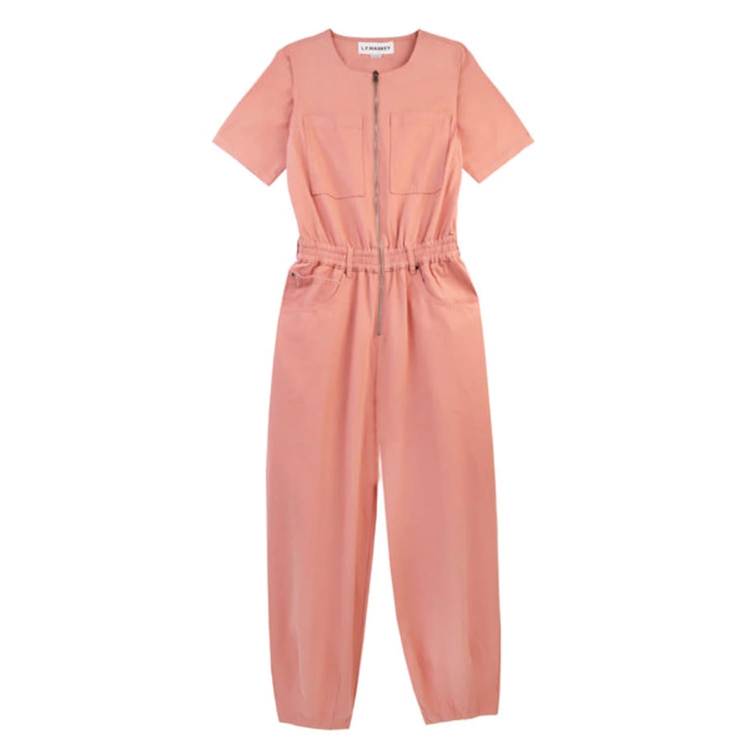 L.F.Markey Blush Francis Boiler Suit in Pink | Lyst