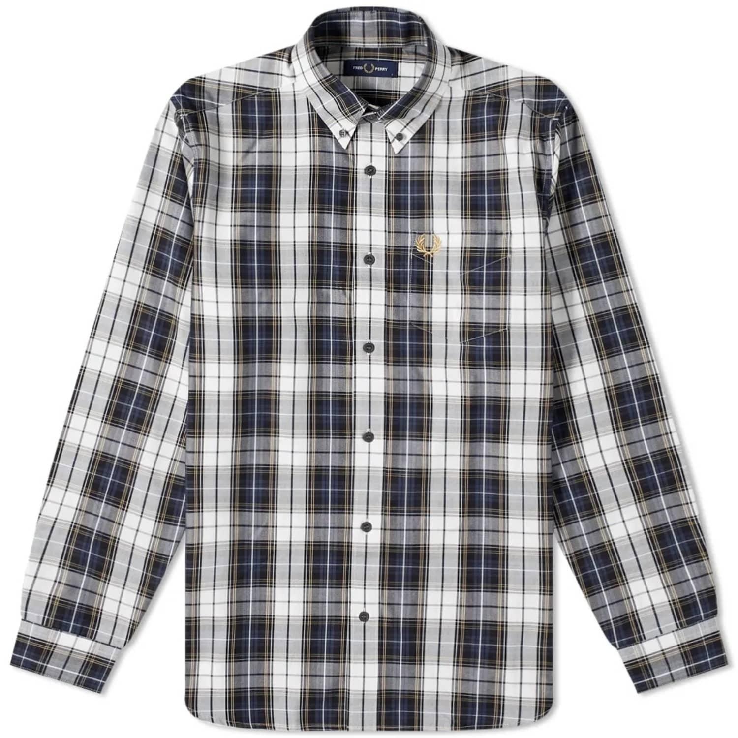 Fred Perry Cotton Authentic Check Shirt 