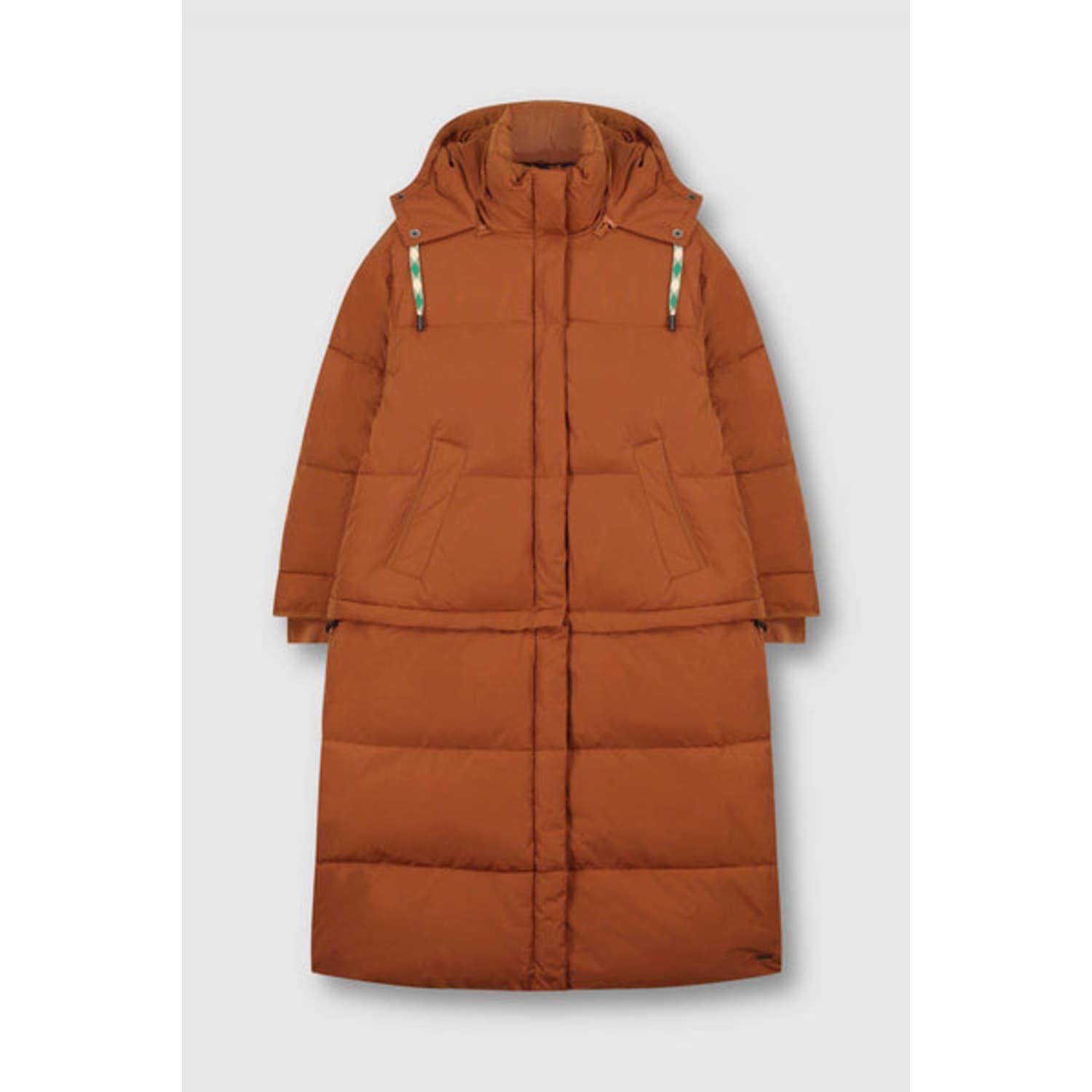 Rino & Pelle Jola Coat in Brown | Lyst UK