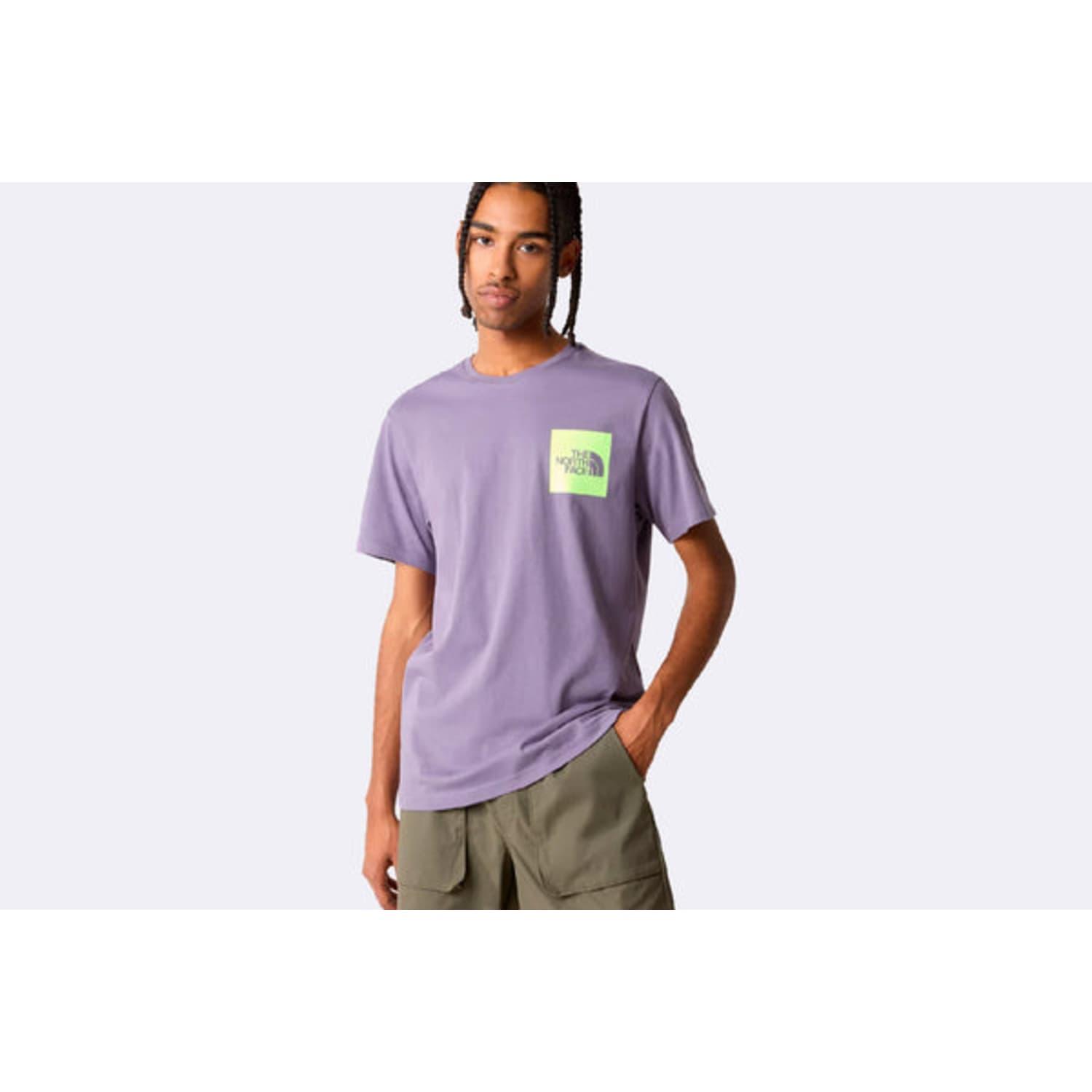 The North Face S/s Fine Tee Lunar Slate in Purple for Men | Lyst
