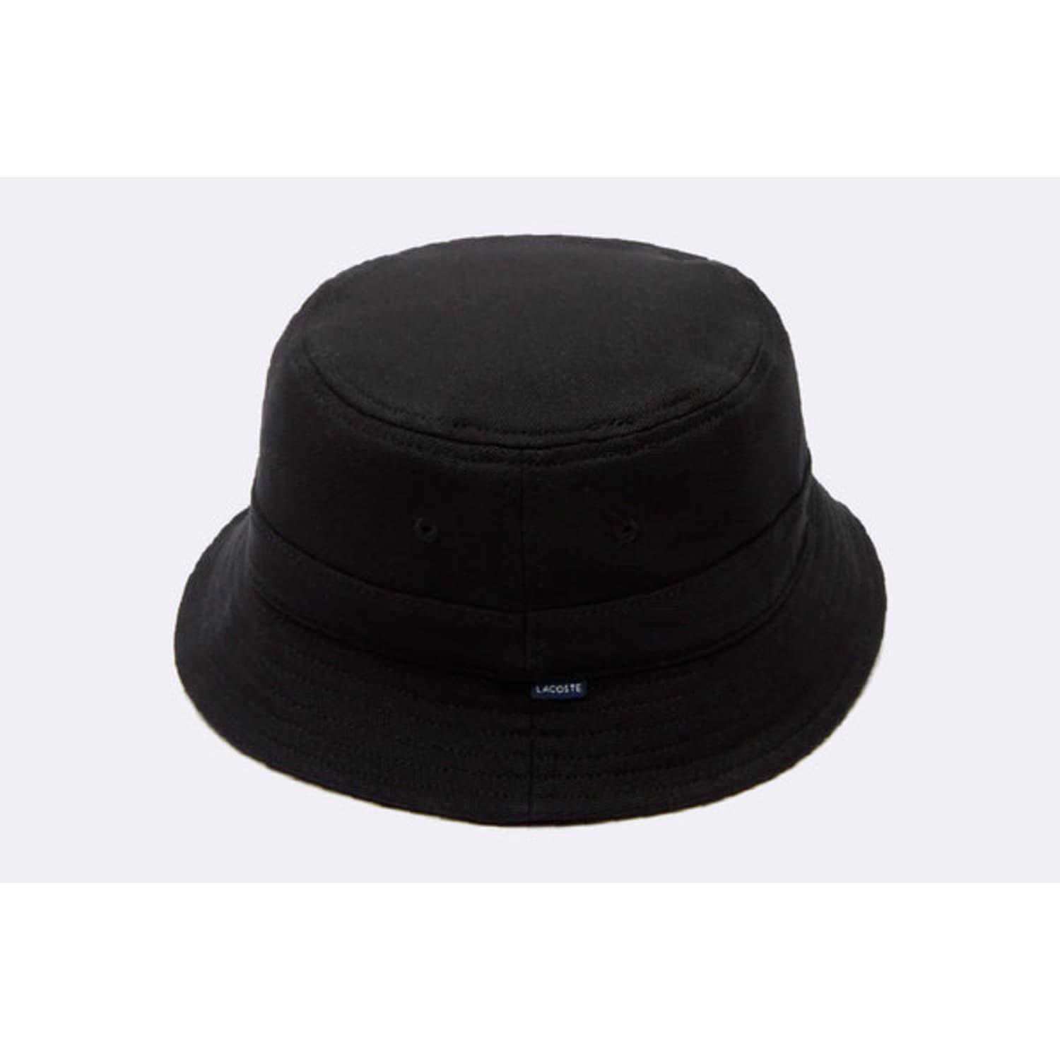 Lacoste Bucket Hat Black for Men | Lyst