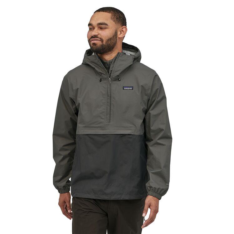 patagonia torrentshell pullover black