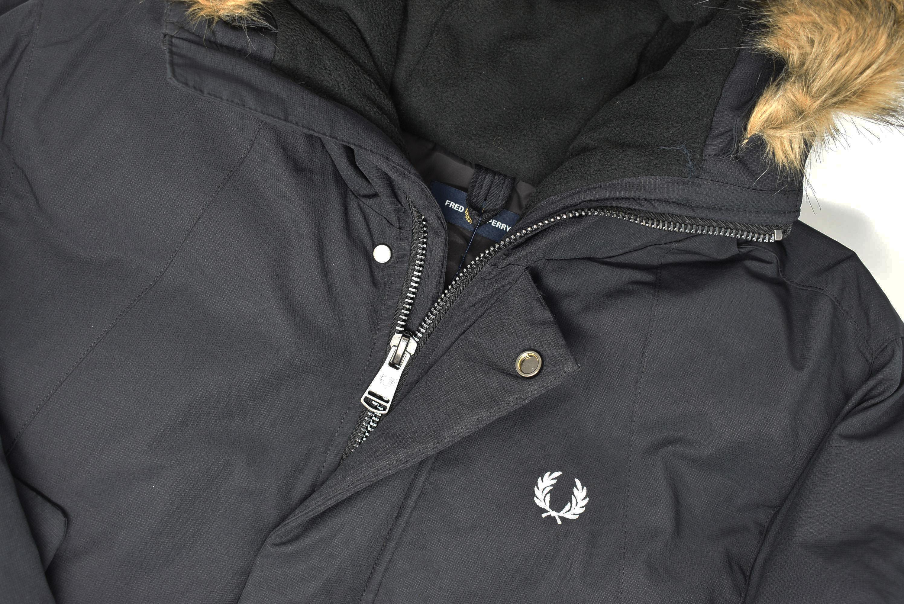 fred perry snorkel parka
