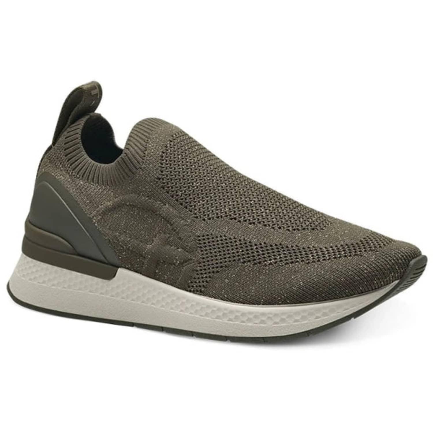 Tamaris Suede Trainers in Gray |