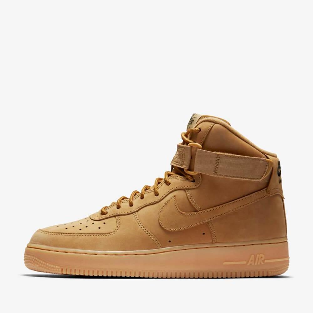 nike air force 1 high suede camel