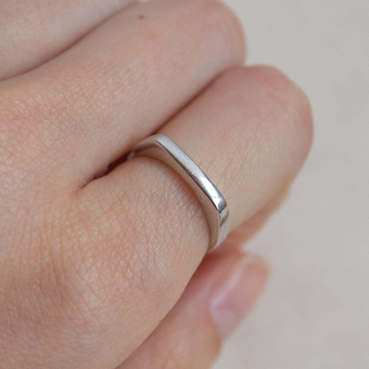 pico Line Ring Sterling Silver | Lyst
