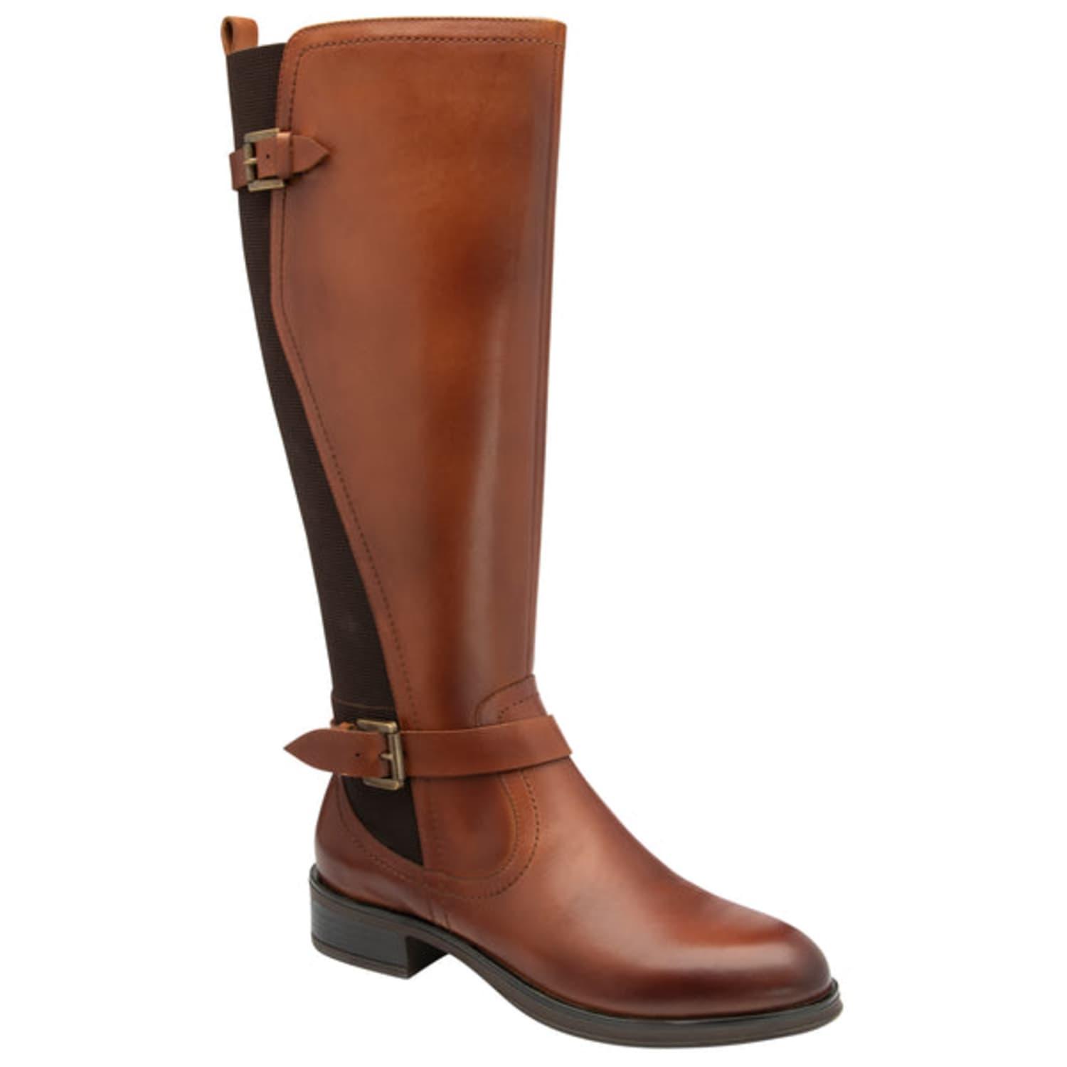 Ravel Bordo May Leather Knee High Boots in Brown | Lyst