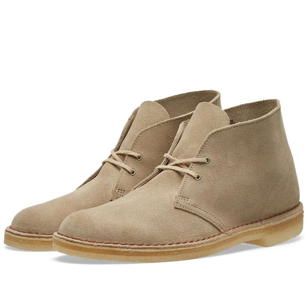 Clarks Desert Boot Sand Suede Boot in Natural for Men - Lyst