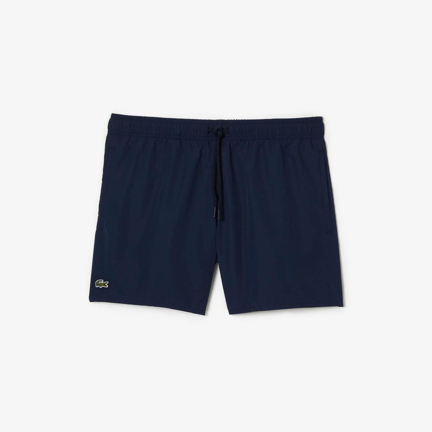 Lacoste Quick Dry Swim Short in Blue for Men Lyst