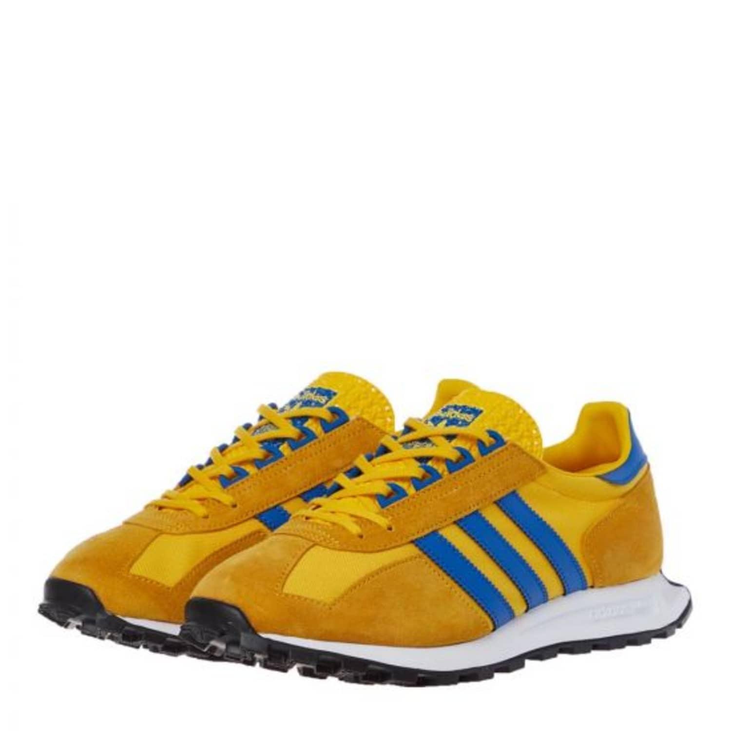 Beg onder grootmoeder adidas Racing 1 Shoes Gold & Blue for Men | Lyst