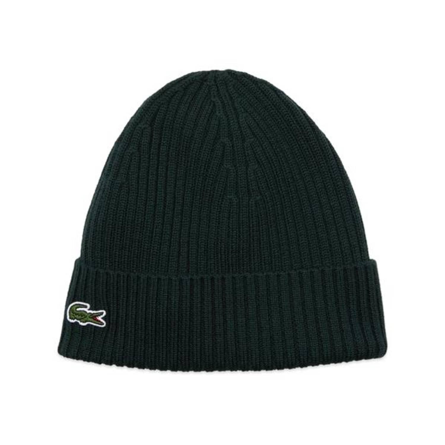 Lacoste Rb4162 Beanie Hat in Green for Men - Lyst
