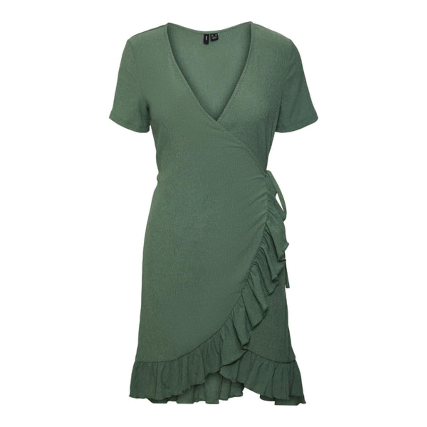 Haya Robe courte courte verte Vero Moda en coloris Vert | Lyst