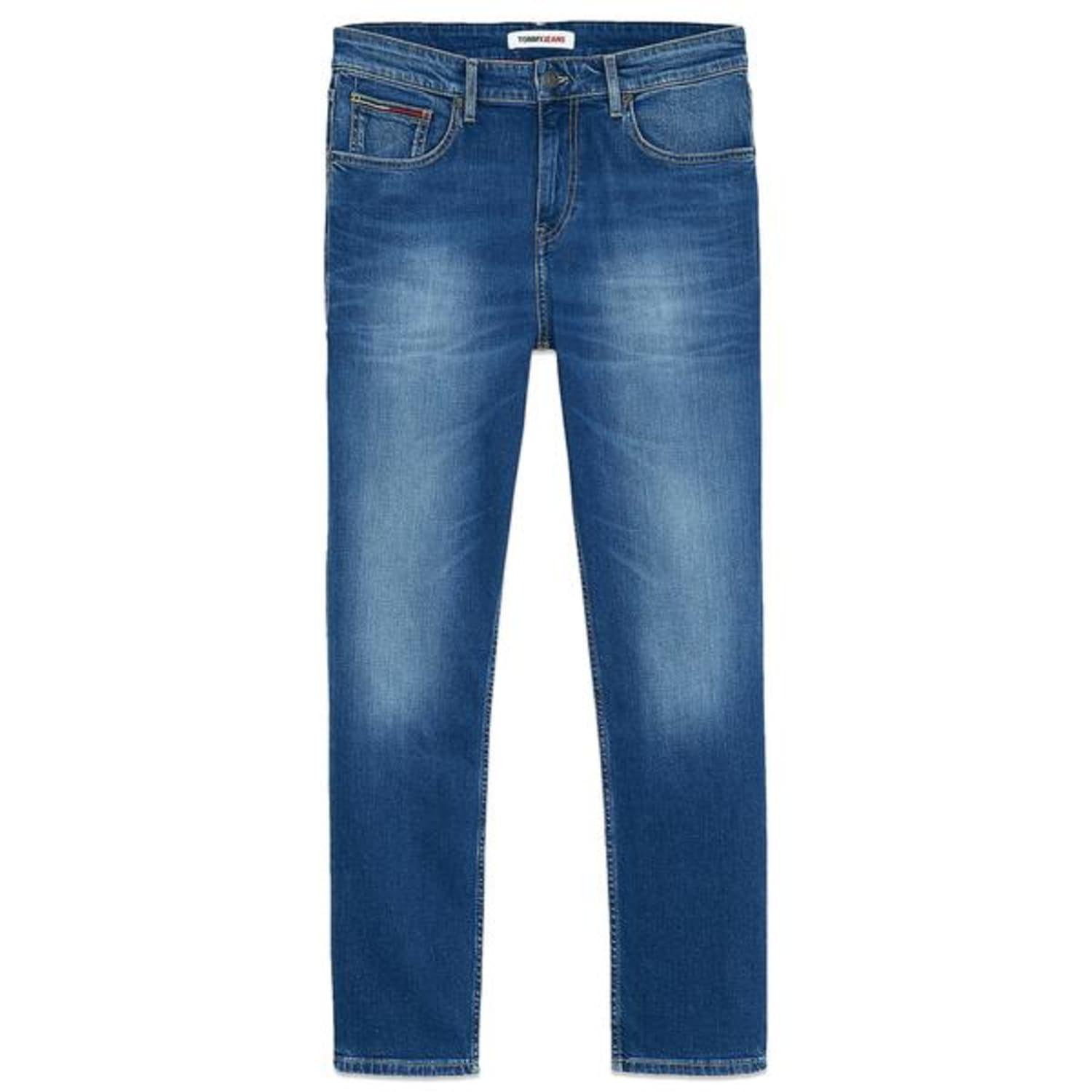 Tommy Hilfiger Denim Ryan Regular Straight Jeans Wilson Mid Blue Stretch  for Men - Save 32% | Lyst