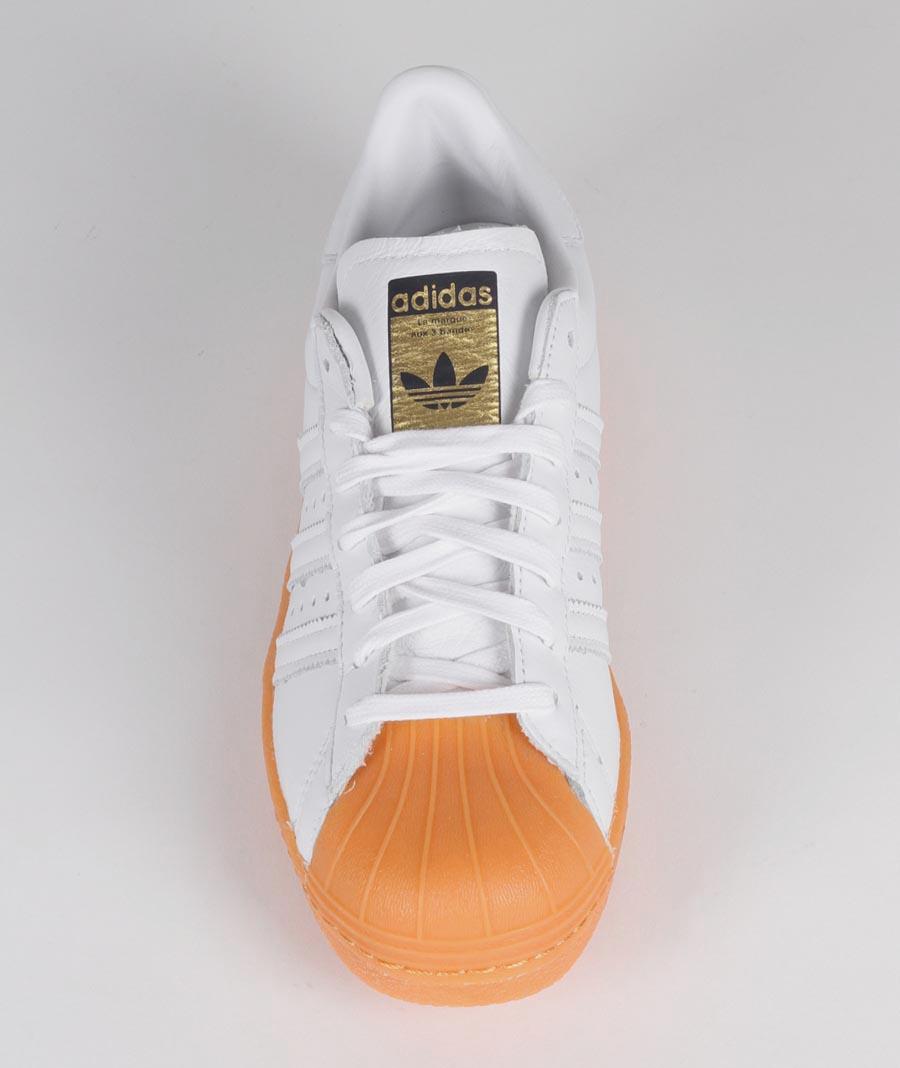 interview ballade konsensus adidas White Gum Leather Originals Superstar 80s Dlx Shoes for Men - Lyst