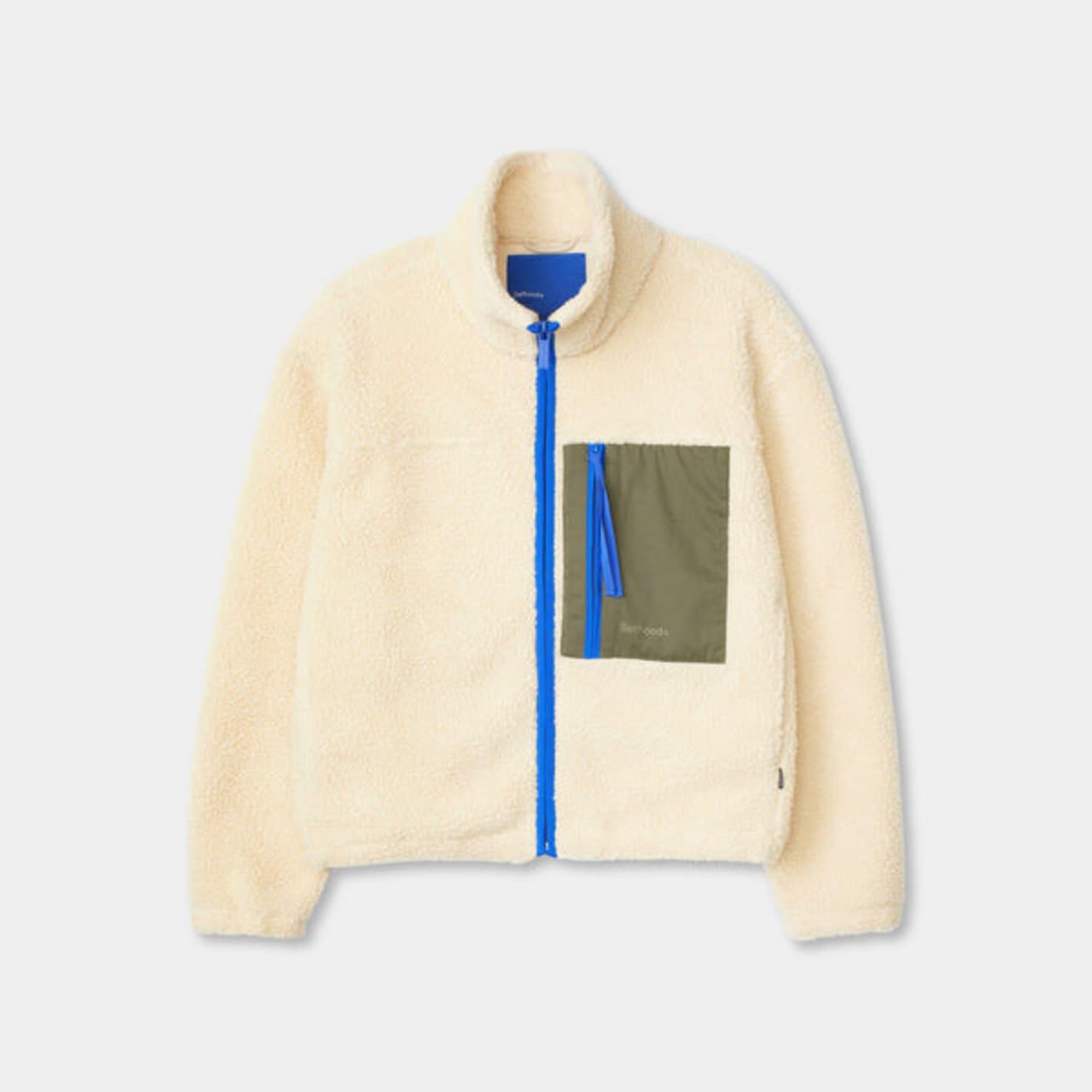 Off white deals teddy jacket