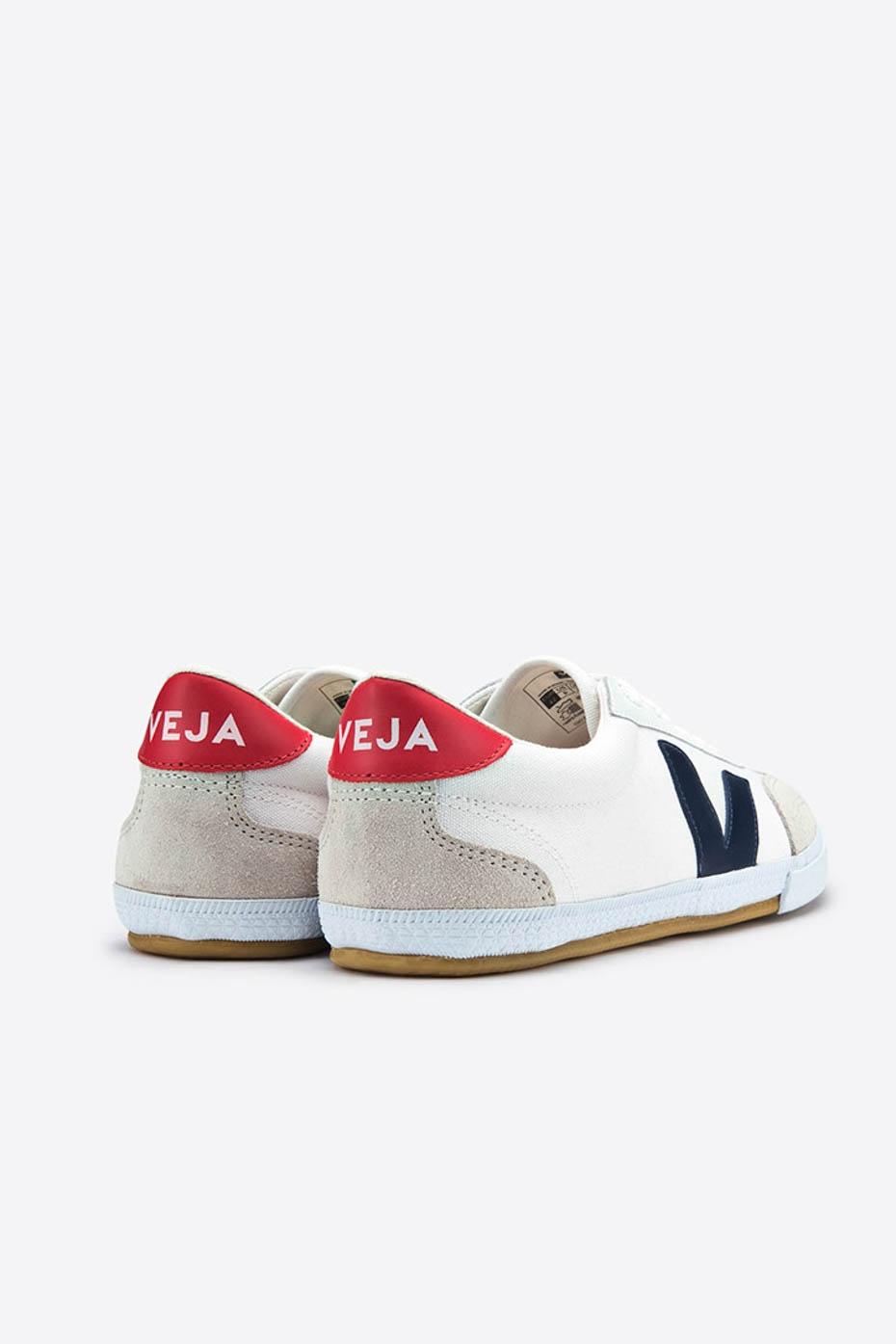 veja volley canvas sneaker in nautico pekin