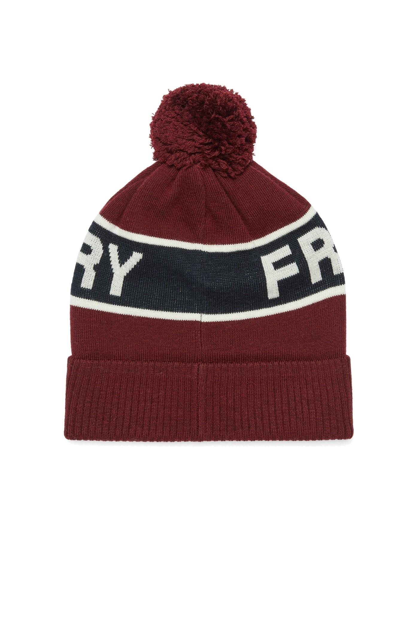Fred Perry Wool C2105 F05 Ski Beanie in Red for Men - Lyst