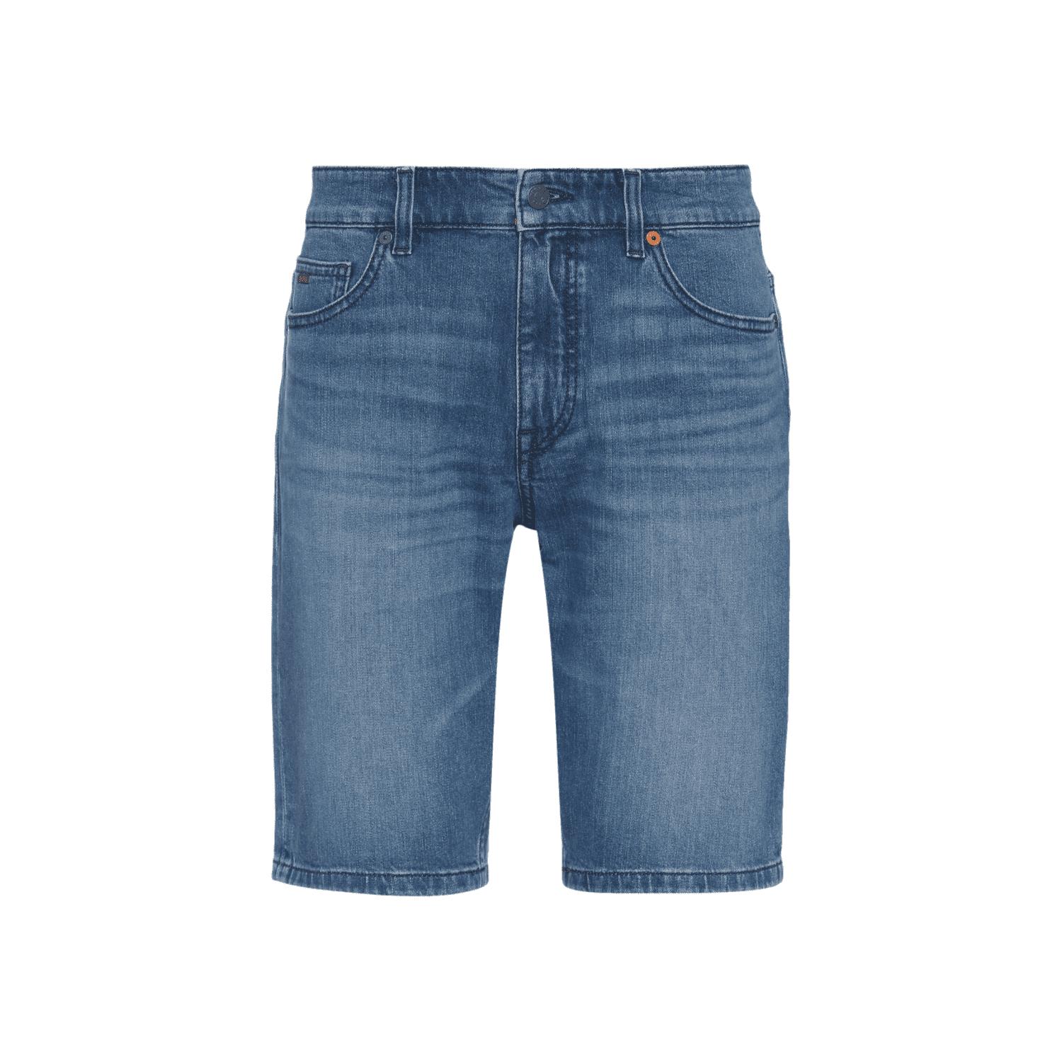 BOSS by HUGO BOSS Blue Delaware Denim Shorts | Lyst