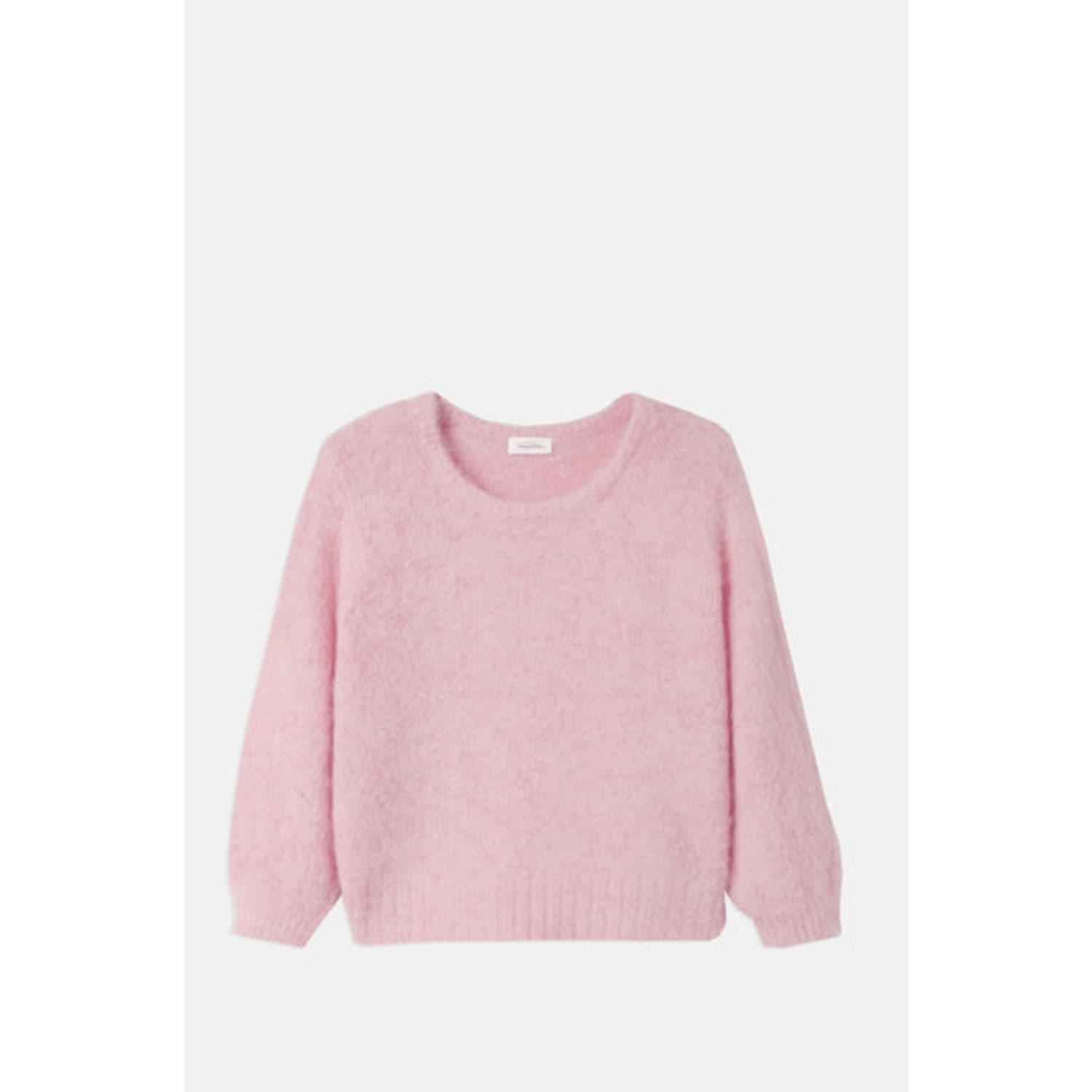 American Vintage Foubay Sweater Petale Chine in Pink | Lyst