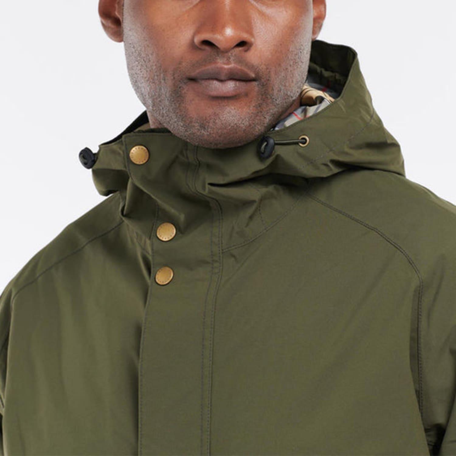Barbour Waterproof Hooded Bedale Jacket- Olive in Green for Men | Lyst